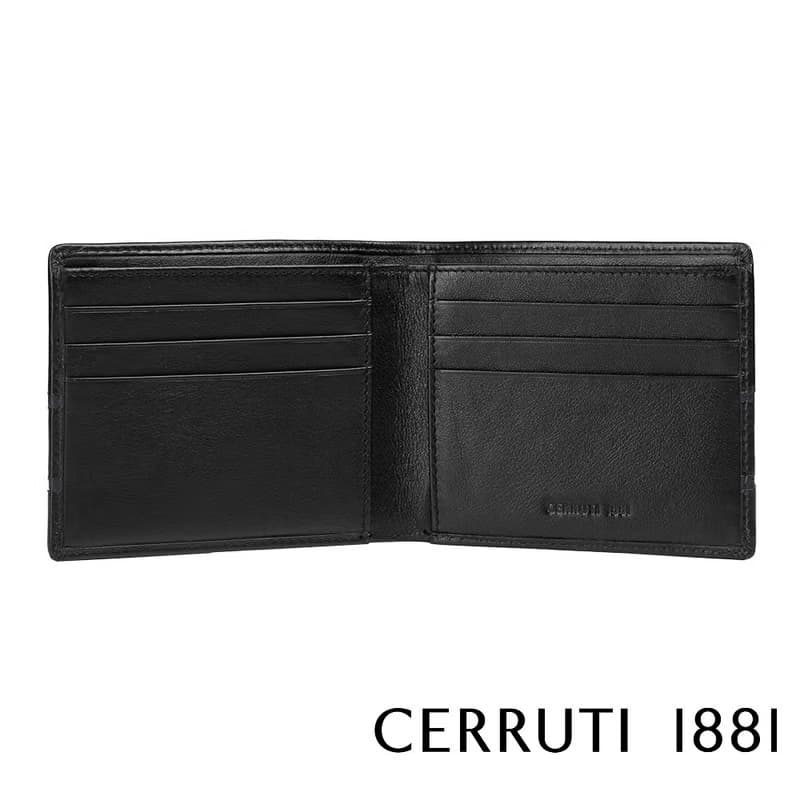 CERRUTI 1881 限量2折 頂級小牛皮6卡皮夾 全新專櫃展示品
