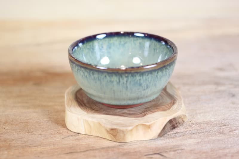 【送禮好物】森林天目 寬口茶杯 名家葉敏祥手拉坯作品