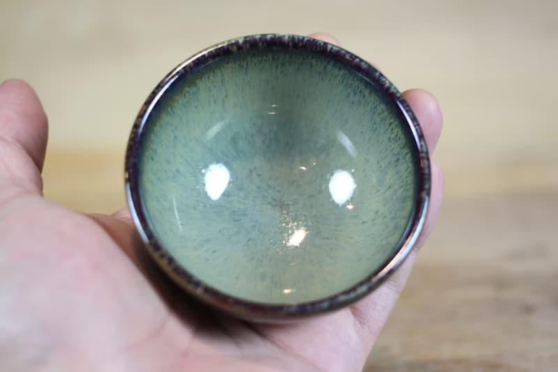 【送禮好物】森林天目 寬口茶杯 名家葉敏祥手拉坯作品
