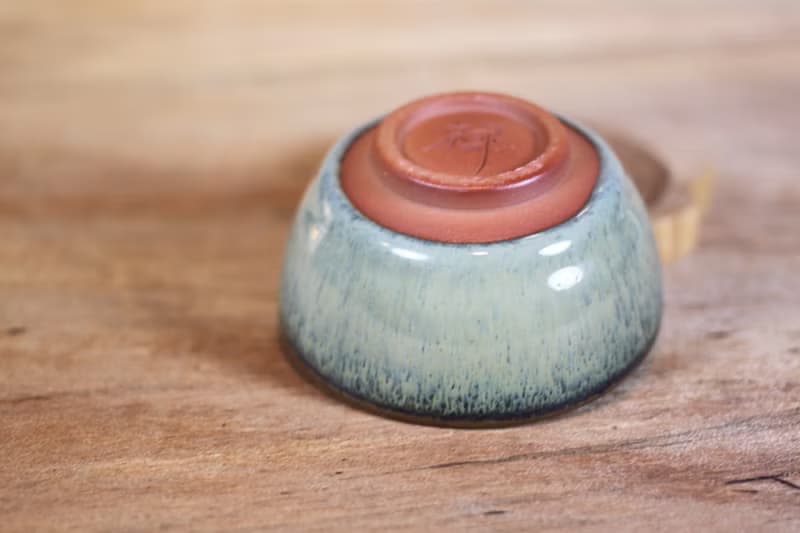 【送禮好物】森林天目 寬口茶杯 名家葉敏祥手拉坯作品