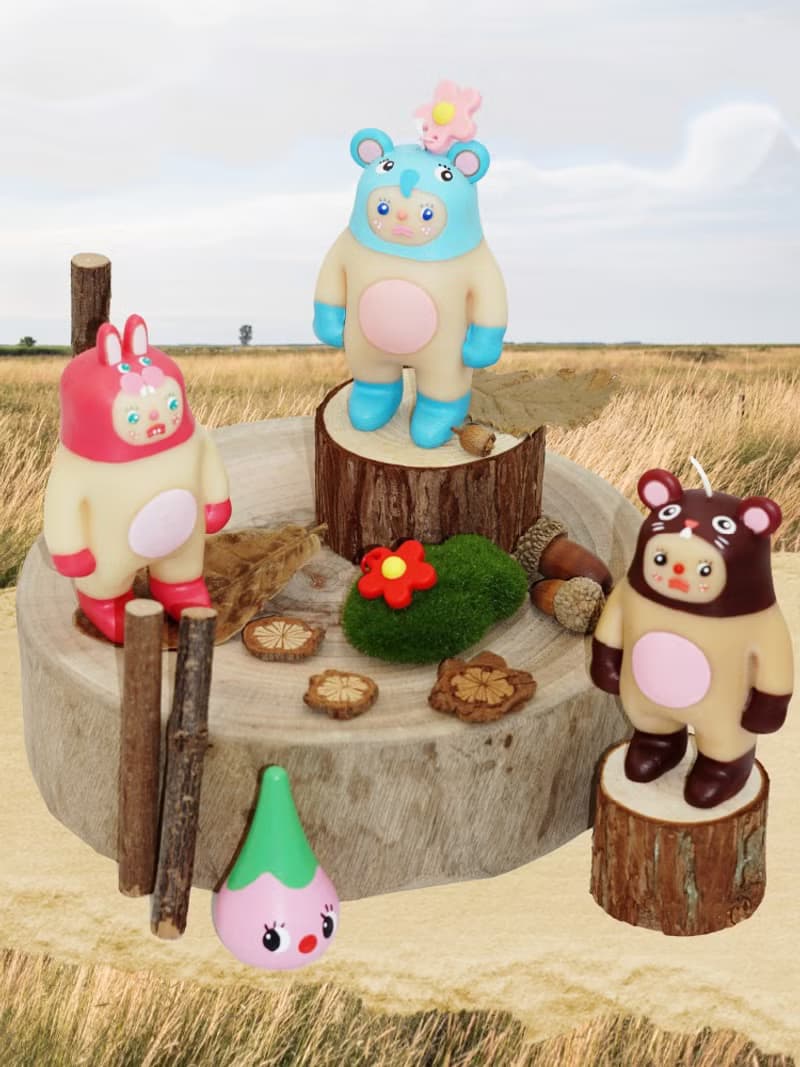 PACHULI Animal Farm動物園 迷你款 盲盒 手作香氛 室內可愛擺件