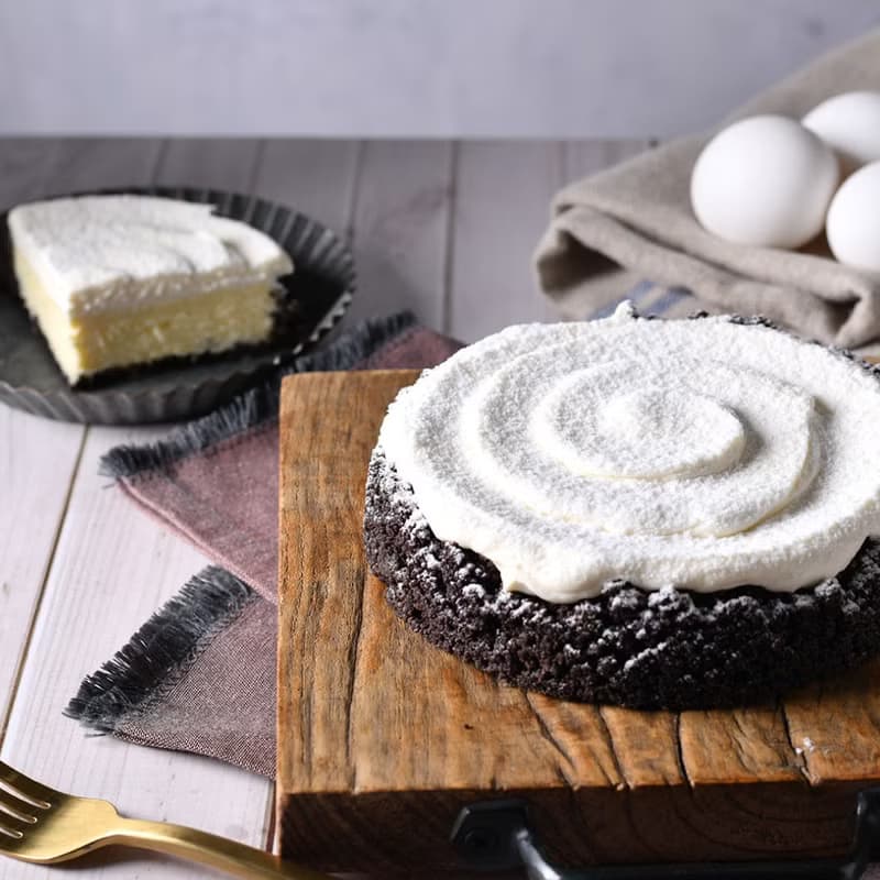 喬伊絲手作甜品　6吋 黑岩雪嵐起士