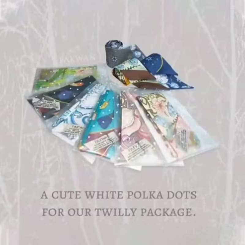 围巾 PAKWAN The Noble Stag twilly SIC T005
