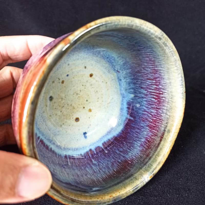 鈞釉茶碗