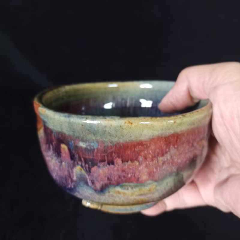 鈞釉茶碗