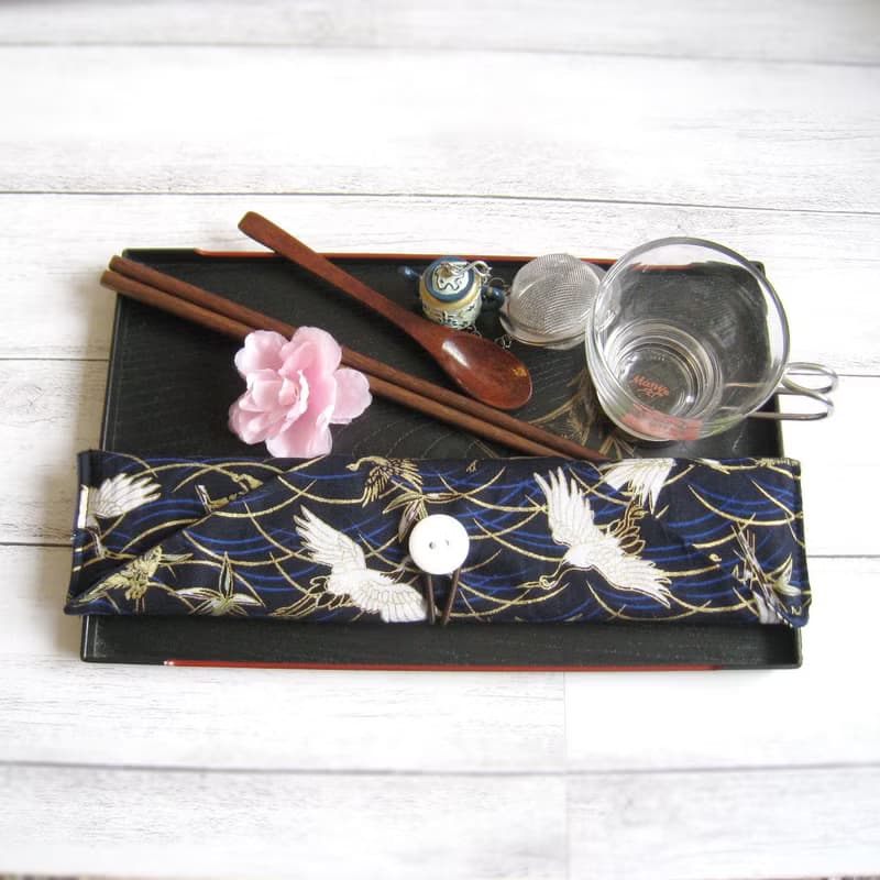 環保餐具組 餐具套 筷子套、餐具布套 飲管袋 CH-019