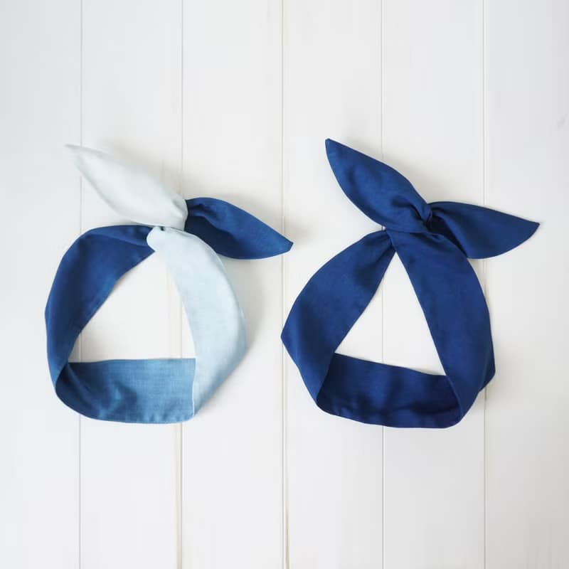 S.A x 法式藍染髮帶 Ocean/ Liberté/ Sky/ Spring/ Straw