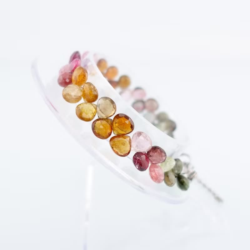 寶麗金珠寶-天然彩色碧璽手鍊