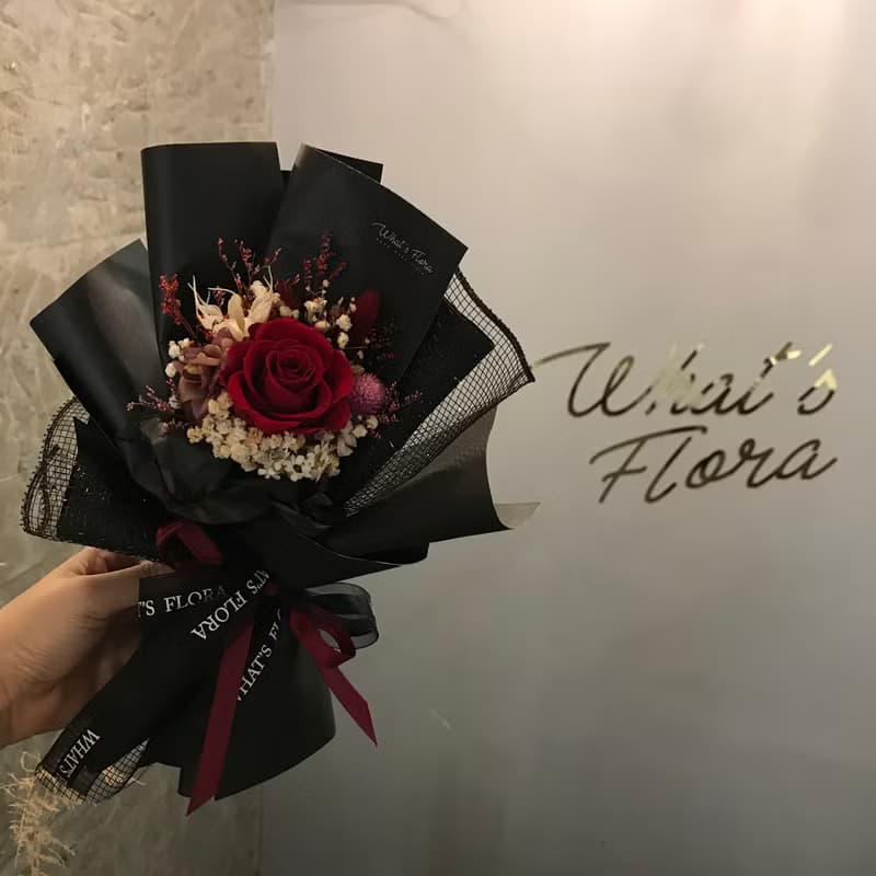 情人節小花束 \摯愛\永生花花束