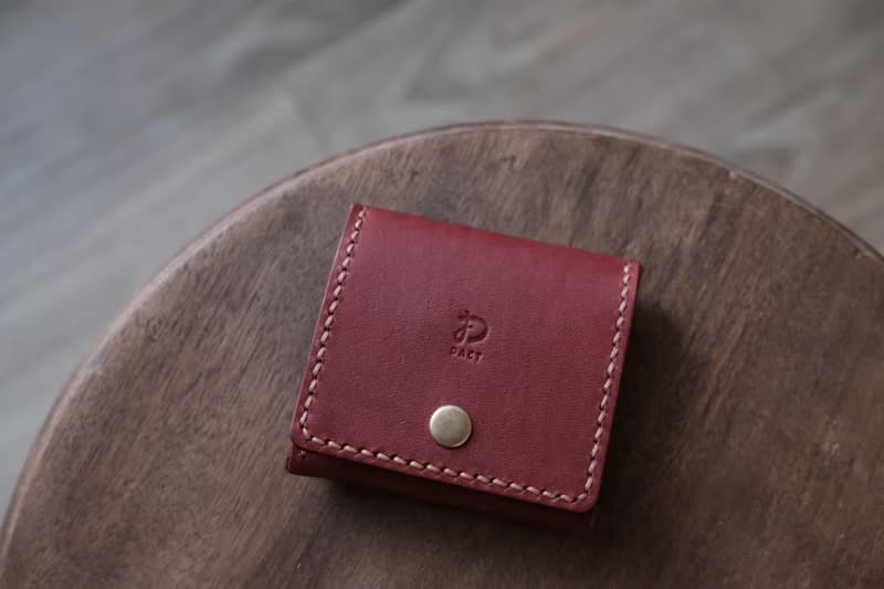 植鞣方盒零錢包
