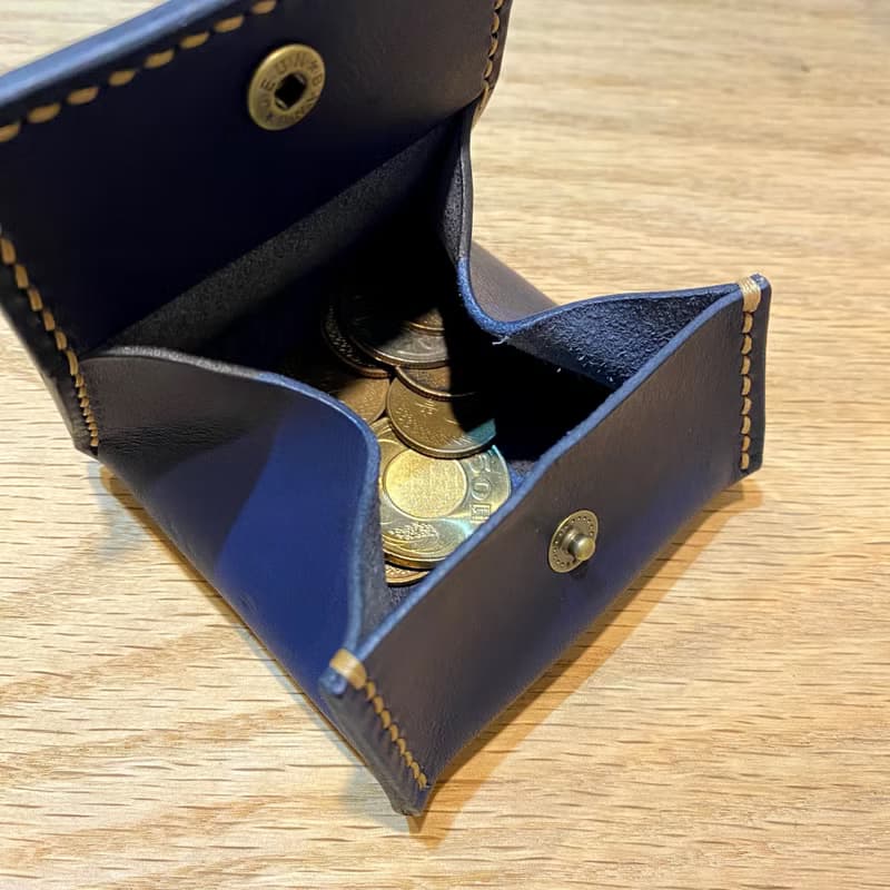 植鞣方盒零錢包