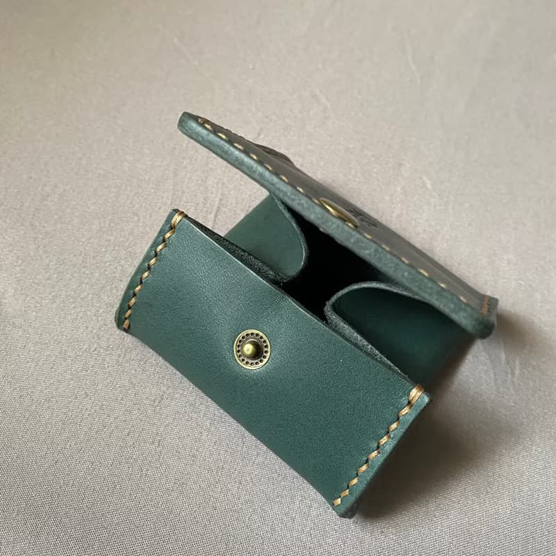 植鞣方盒零錢包