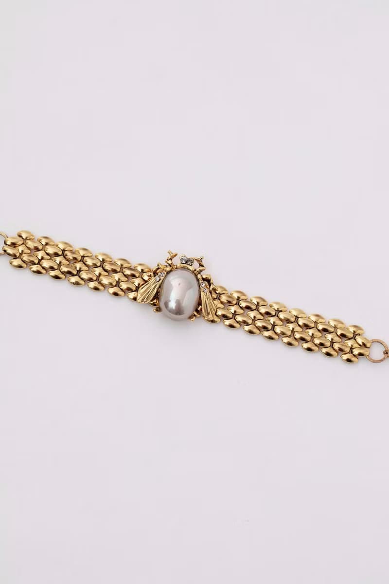 COR-DATE / 淘氣手鍊 / 灰珍珠