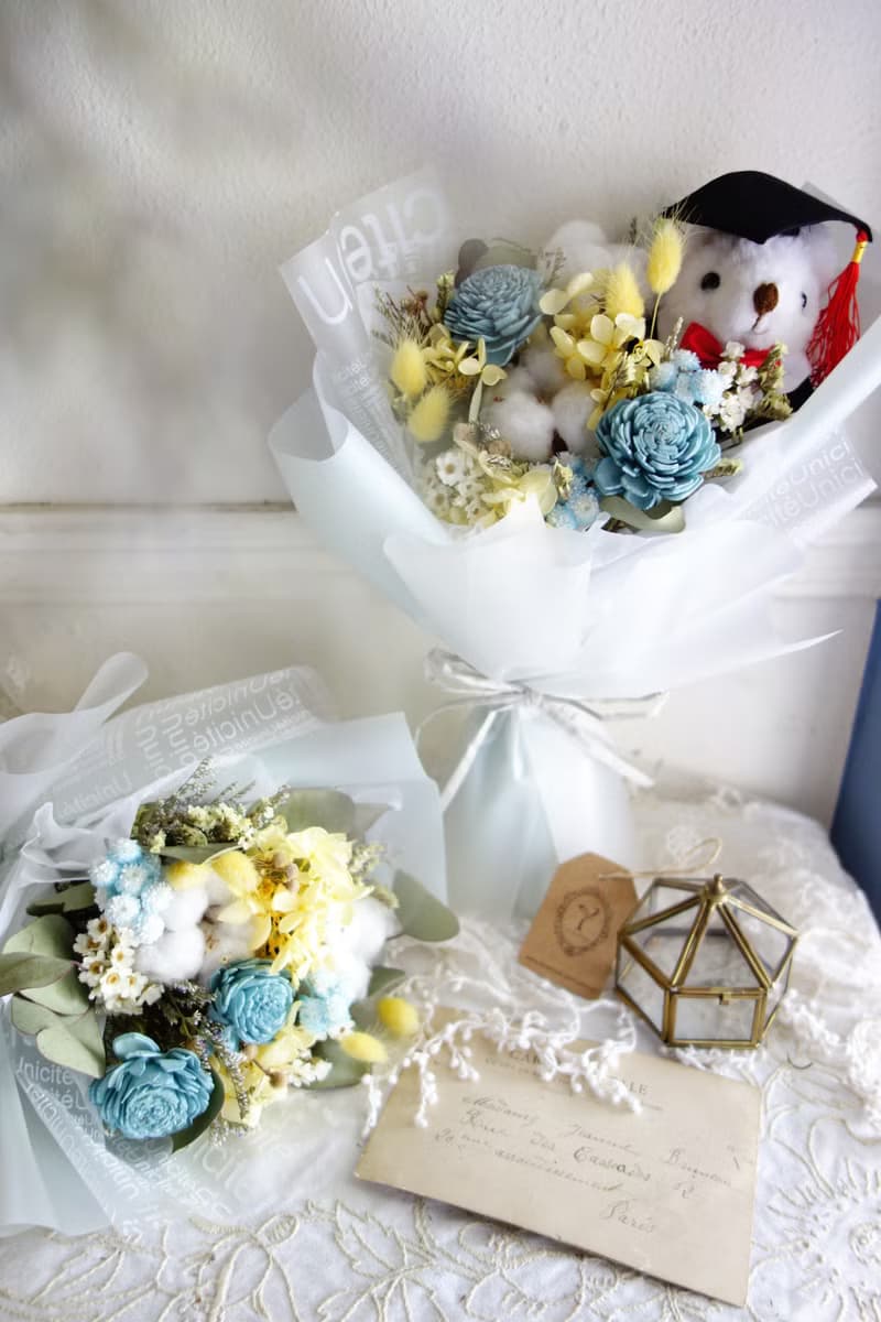 花束-盛夏的豔陽/韓式花束/畢業花束/生日/情人節