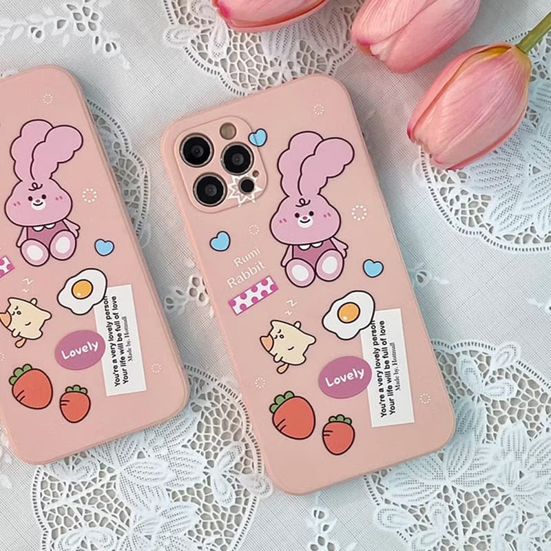Lovely Rumi Pink Mobile phone case Silicone Protective Case