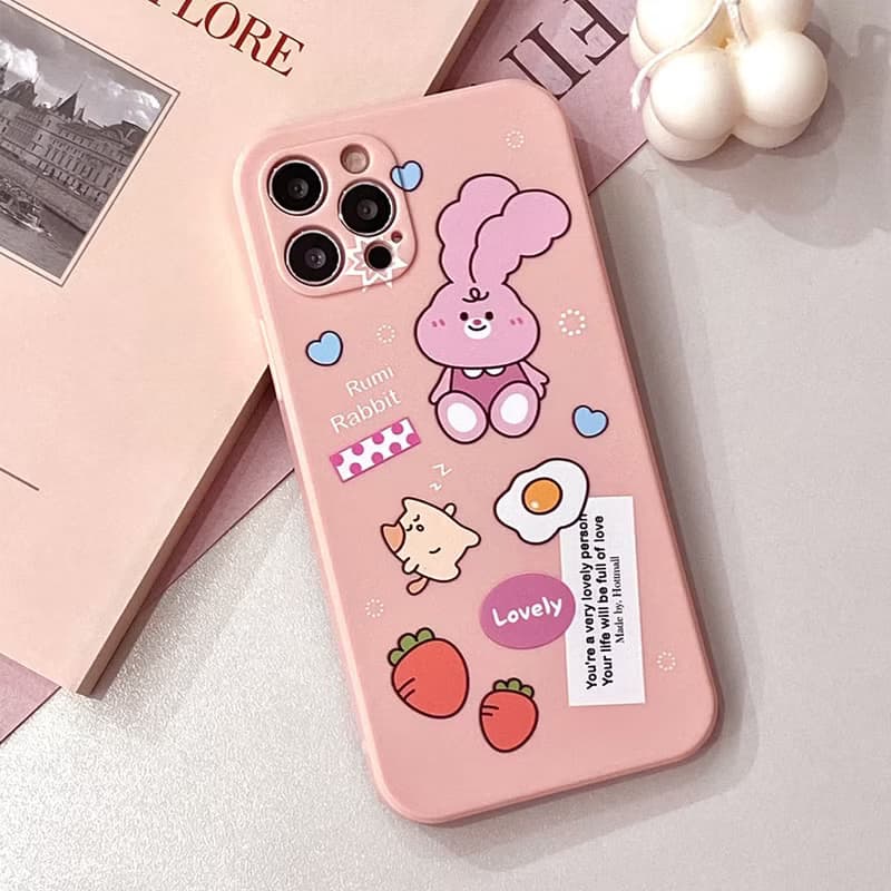 Lovely Rumi Pink Mobile phone case Silicone Protective Case