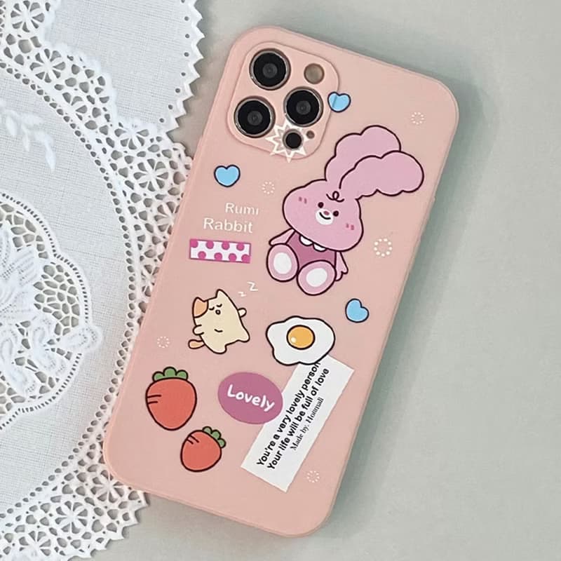 Lovely Rumi Pink Mobile phone case Silicone Protective Case