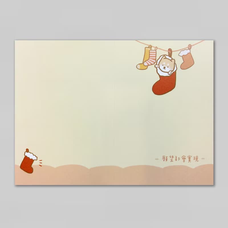 萬用卡SuSu- 祝福花束/ 願望襪子