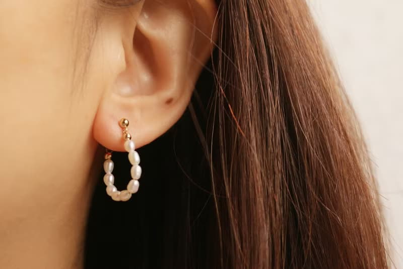 快速出貨 耳環 珍珠 - 維納斯 -