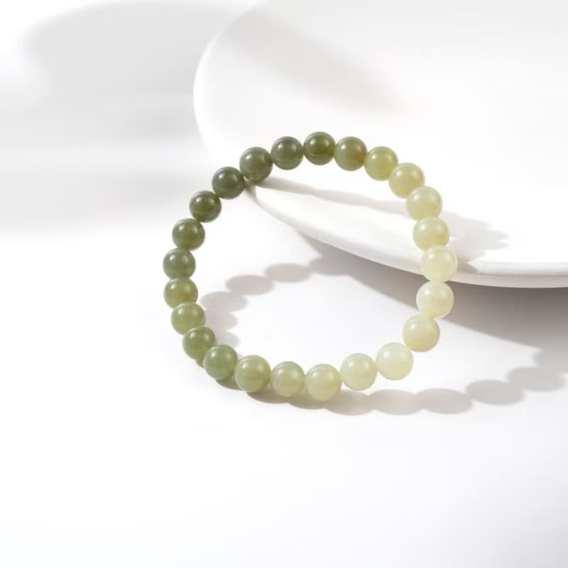 【無瑕】碧青山水-和田青玉手鍊