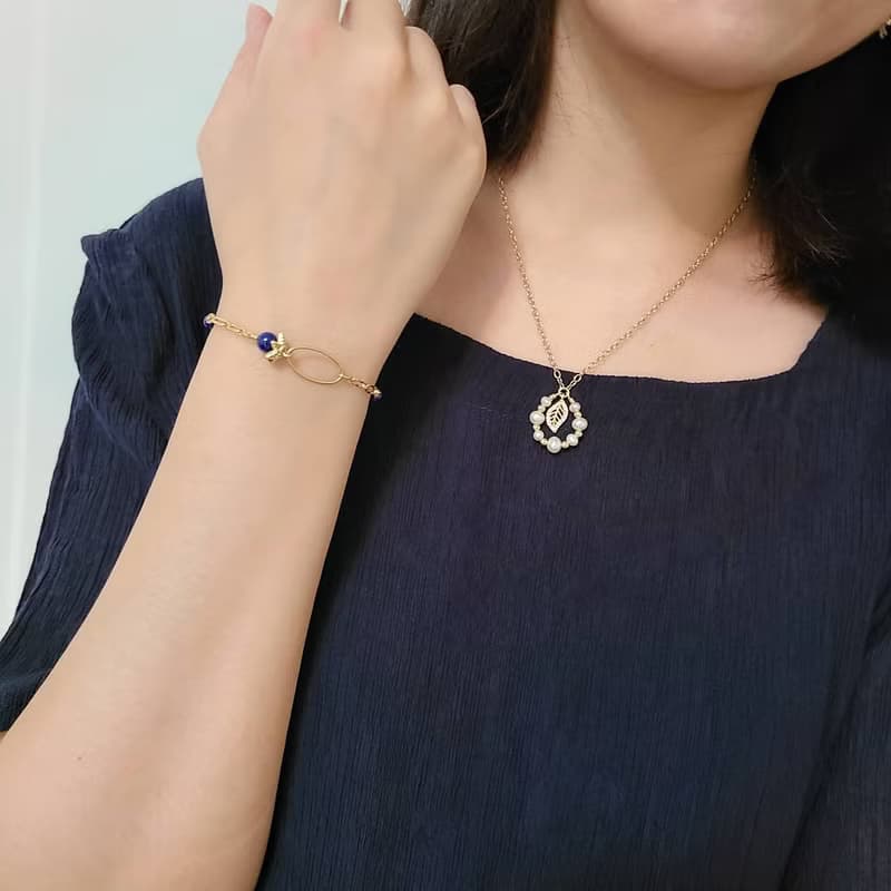 金穗碩果 - 藍果實手鍊