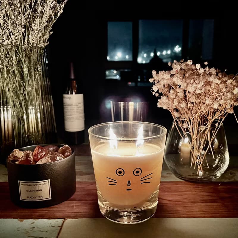 Emoji Candle for sleep 香氛心情蠟燭 奴奴  寶寶香