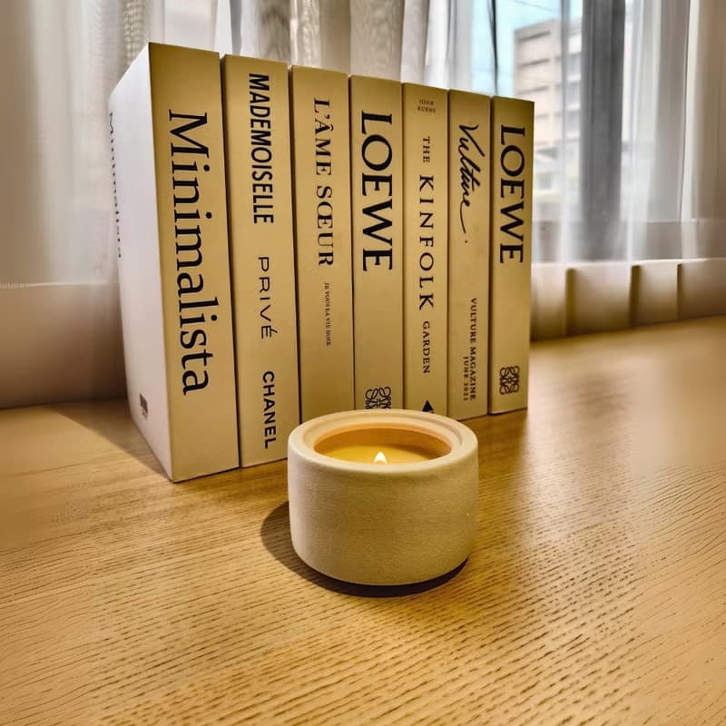 玫瑰聖木 木質調 天然大豆蠟燭 舒壓助眠 聖誕禮物 融蠟燈