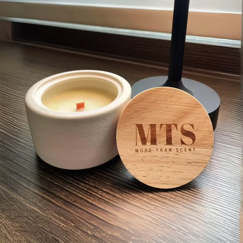 玫瑰聖木 木質調 天然大豆蠟燭 舒壓助眠 父親節禮物 融蠟燈