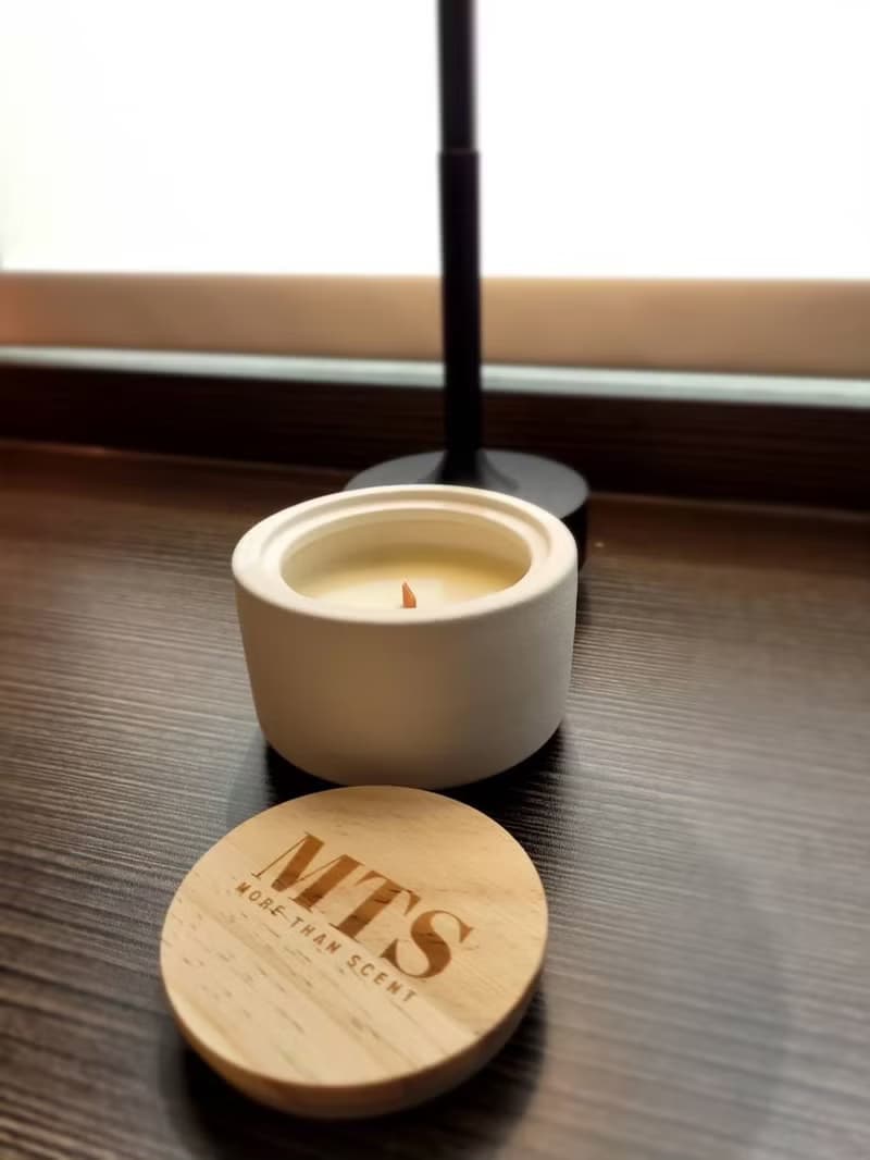 玫瑰聖木 木質調 天然大豆蠟燭 舒壓助眠 聖誕禮物 融蠟燈