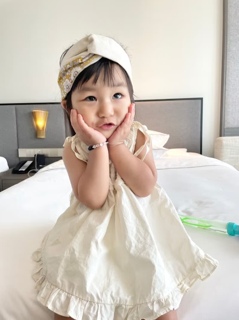 午後花園 親子髮帶 寶寶髮帶 手作