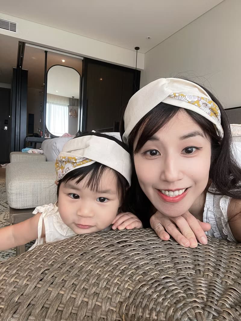 午後花園 親子髮帶 寶寶髮帶 手作