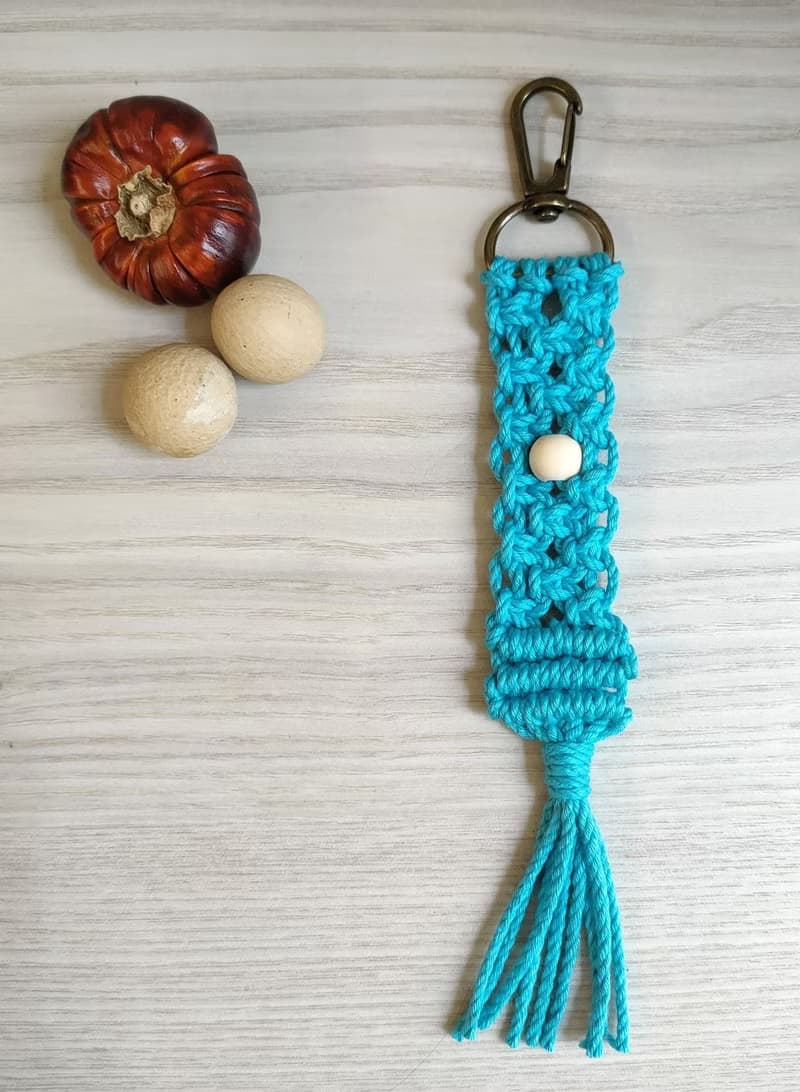 【波光粼粼】macrame 編織掛飾 鑰匙圈 吊飾禮物  畢業禮物