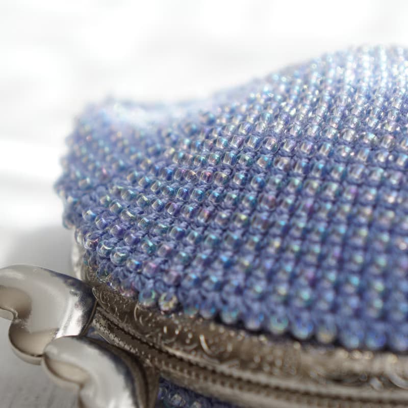 Ba-ba handmade Seedbeads crochet coinpurse No.1943