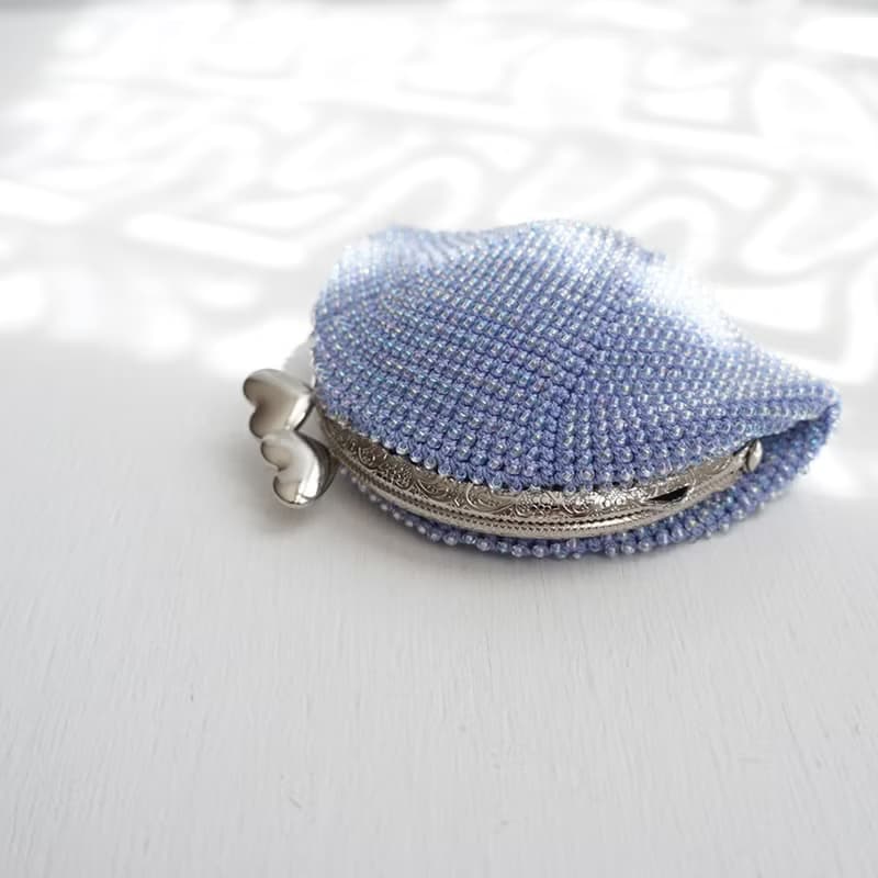 Ba-ba handmade Seedbeads crochet coinpurse No.1943