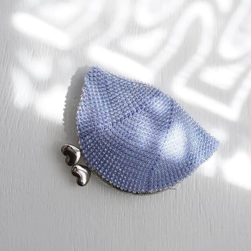 Ba-ba handmade Seedbeads crochet coinpurse No.1943