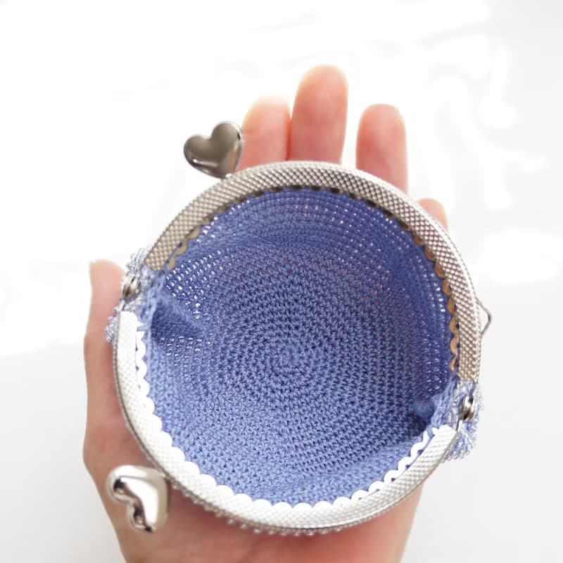 Ba-ba handmade Seedbeads crochet coinpurse No.1943