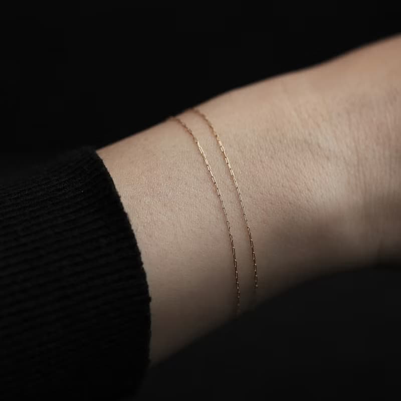 moorigin Tattoo手鍊 (雙鍊款) | 醫療鋼・抗過敏・可洗澡