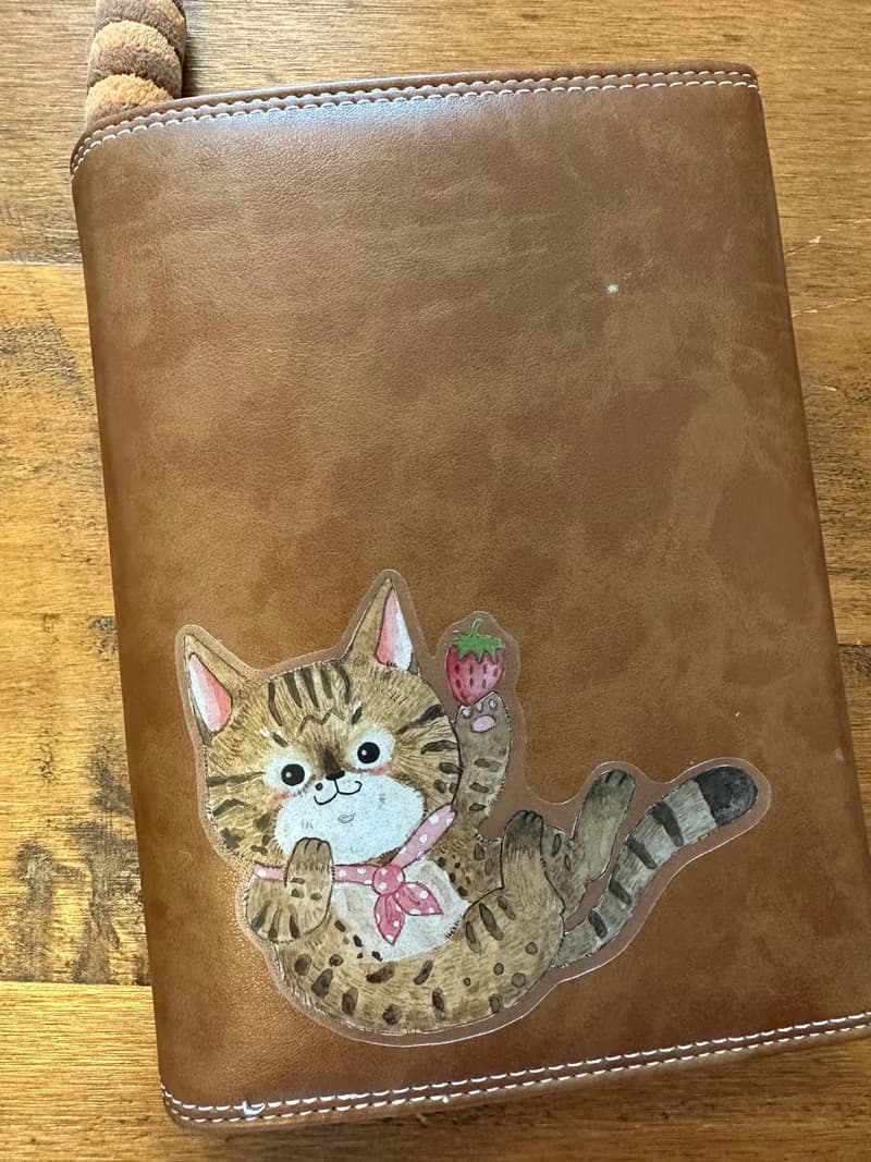 Mr.307 小七先生 - 透明底防水霧面貼紙