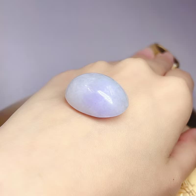 紫羅蘭翡翠蛋面   | 天然緬甸玉A貨翡翠 | 送禮