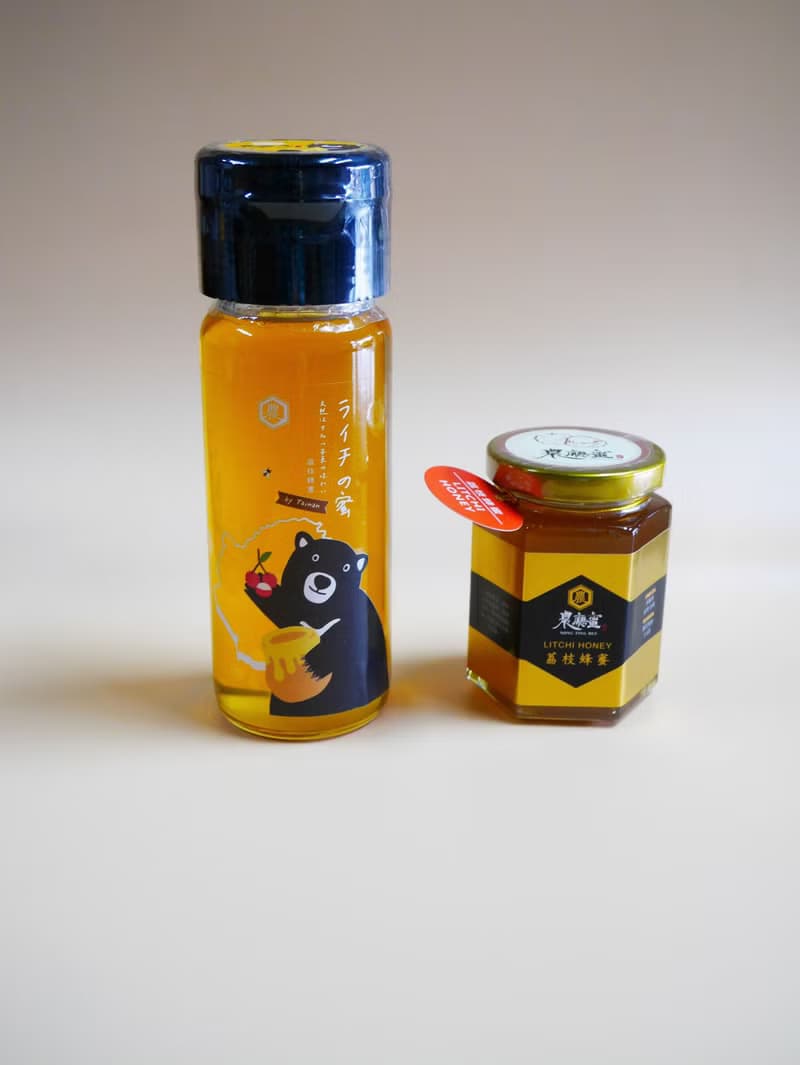 100%紅柴(厚皮香)荔枝蜂蜜/熊好蜜系列_台灣純蜂蜜