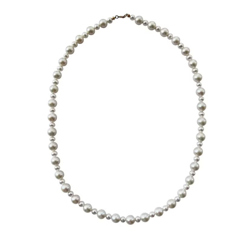 經典天然淡水珍珠大小珠三件式首飾套組 亦可分開訂購