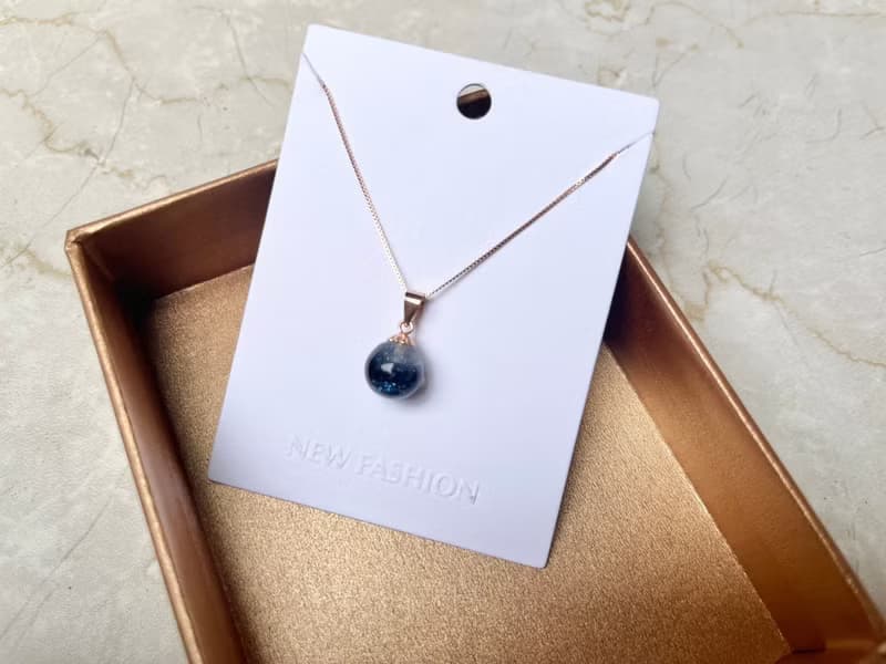 髮現宇宙-星願胎毛項鍊