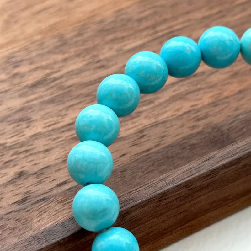 【射手摩羯座|12月生日】藍松石草莓晶鍍銀手鏈 幸運勇氣心靈創傷