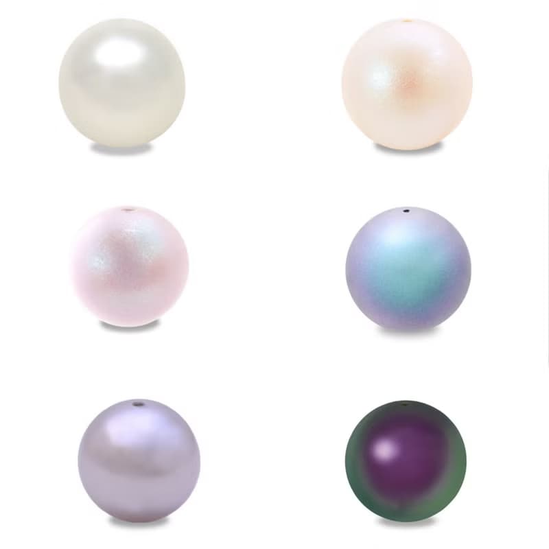 Eira | 極簡質感 蛋形珍珠流線耳勾 Swarovski | 雞蛋耳環