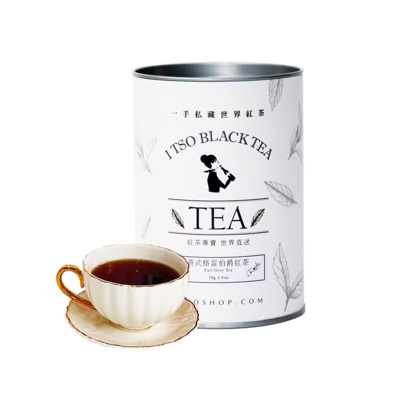 英式格雷伯爵紅茶茶葉70g/罐
