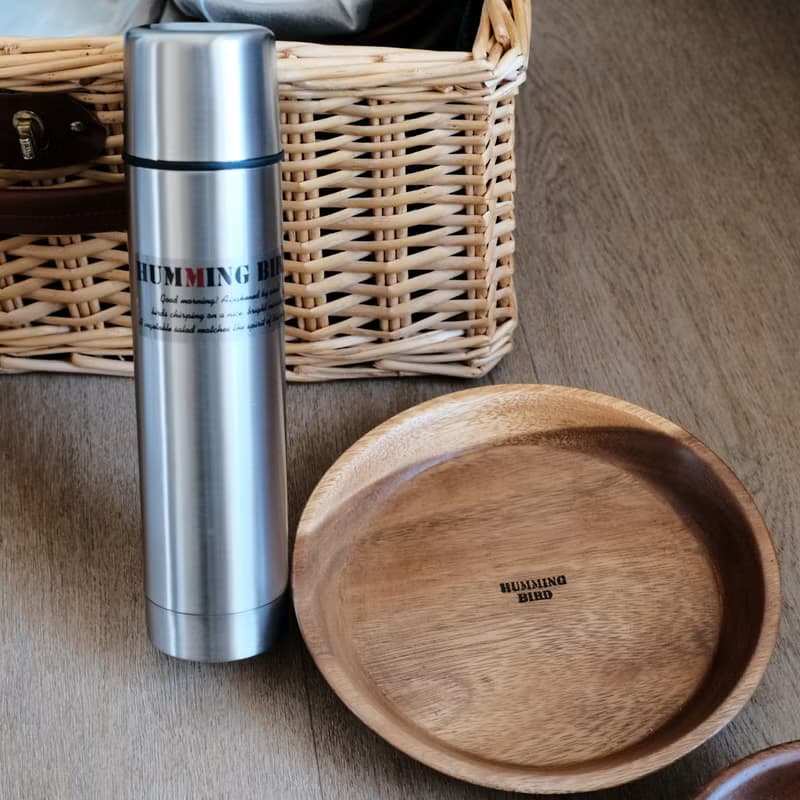 日本HUMMING BIRD藤編野餐套組