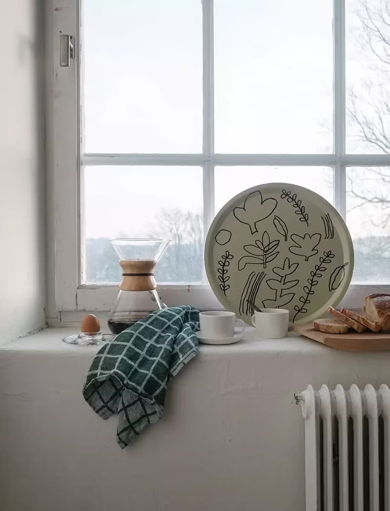 MOGU TAKAHASHI - 聯名圓型托盤 - BOTANIC TRAY,  (38cm)