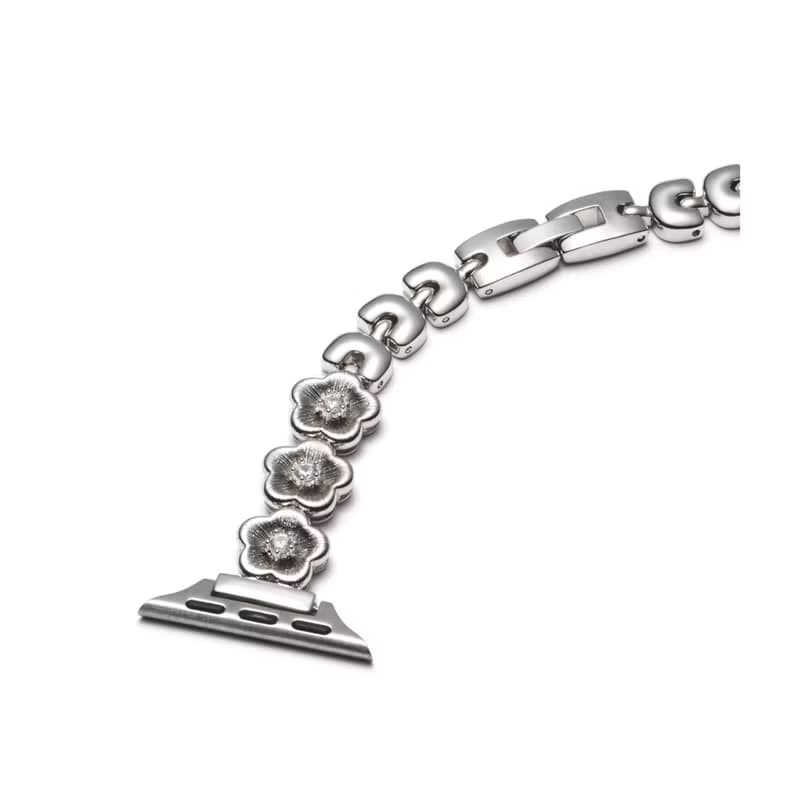 A.金属花朵手表表带