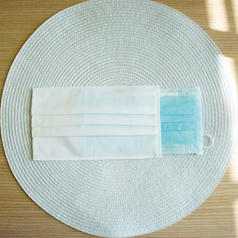 Lovely【醫護白口罩套】適用一次性大人版紙口罩