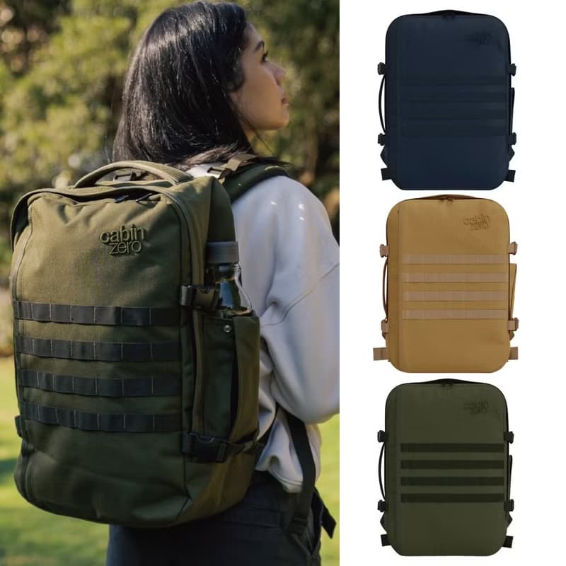 CabinZero 英國輕旅登機後背包36L-軍用款2.0(旅行包/登山)